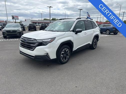 Crystal White Pearl 2026 Subaru Forester Premium