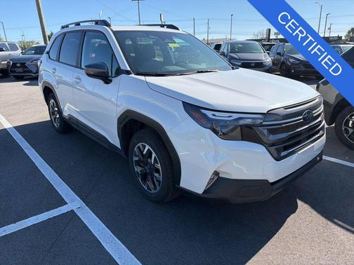 Crystal White Pearl 2026 Subaru Forester Premium