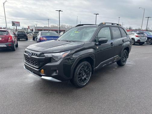 Crystal Black Silica 2026 Subaru Forester Wilderness