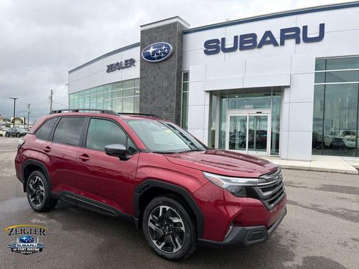 Crimson Red Pearl 2026 Subaru Forester Limited