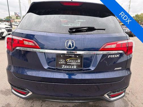 Fathom Blue Pearl 2017 Acura RDX Advance Package