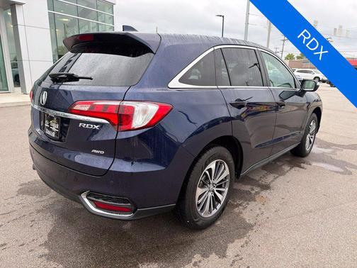 Fathom Blue Pearl 2017 Acura RDX Advance Package