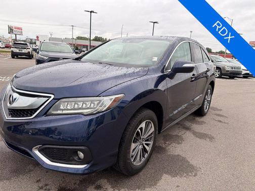 Fathom Blue Pearl 2017 Acura RDX Advance Package