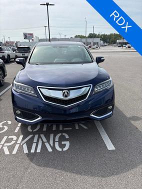Fathom Blue Pearl 2017 Acura RDX Advance Package