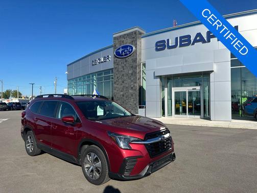 Crimson Red Pearl 2025 Subaru Ascent Premium 7-Passenger