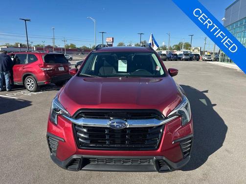Crimson Red Pearl 2025 Subaru Ascent Premium 7-Passenger