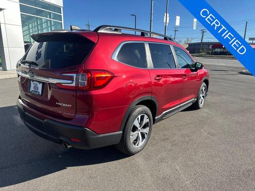 Crimson Red Pearl 2025 Subaru Ascent Premium 7-Passenger