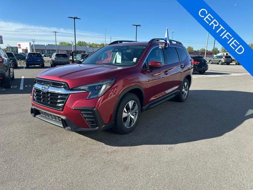 Crimson Red Pearl 2025 Subaru Ascent Premium 7-Passenger