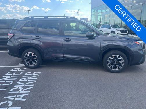 Gray Metallic 2025 Subaru Forester Premium