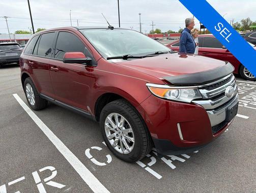 Ruby Red Metallic 2014 Ford Edge SEL