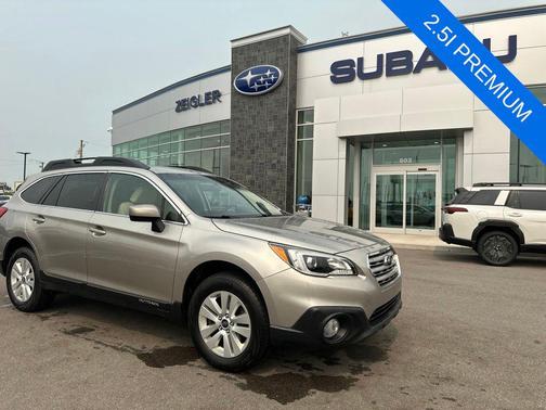 Tungsten Metallic 2017 Subaru Outback 2.5i Premium