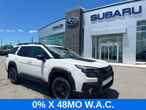 Crystal White Pearl 2026 Subaru Outback Wilderness