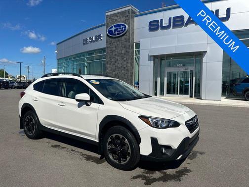 Crystal White Pearl 2021 Subaru Crosstrek Premium