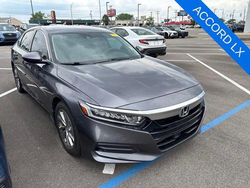 Gray 2018 Honda Accord LX