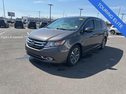 Brown 2016 Honda Odyssey Touring Elite