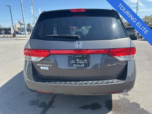 Brown 2016 Honda Odyssey Touring Elite