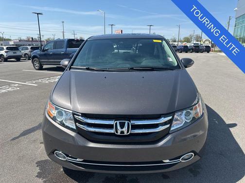 Brown 2016 Honda Odyssey Touring Elite