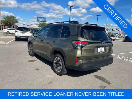 Green Metallic 2026 Subaru Forester Premium