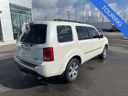 Diamond White Pearl 2014 Honda Pilot Touring