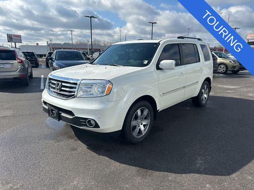 Diamond White Pearl 2014 Honda Pilot Touring