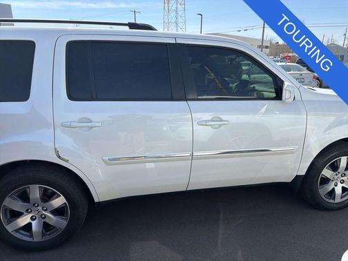 Diamond White Pearl 2014 Honda Pilot Touring