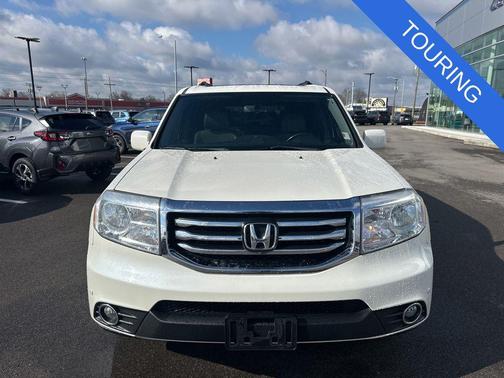 Diamond White Pearl 2014 Honda Pilot Touring
