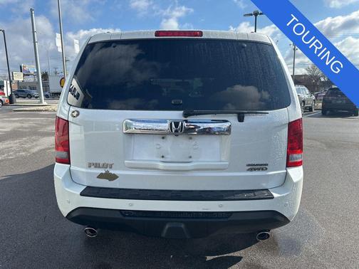 Diamond White Pearl 2014 Honda Pilot Touring