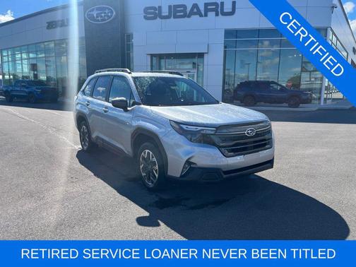 Ice Silver Metallic 2026 Subaru Forester Premium