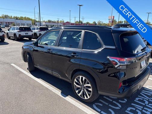 Crystal Black Silica 2025 Subaru Forester Touring