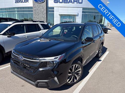Crystal Black Silica 2025 Subaru Forester Touring