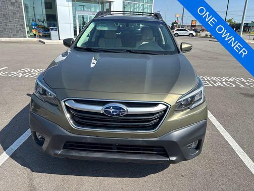 Green 2021 Subaru Outback Premium
