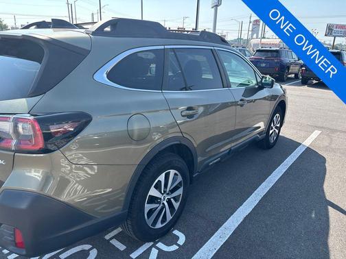 Green 2021 Subaru Outback Premium