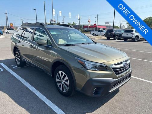 Green 2021 Subaru Outback Premium