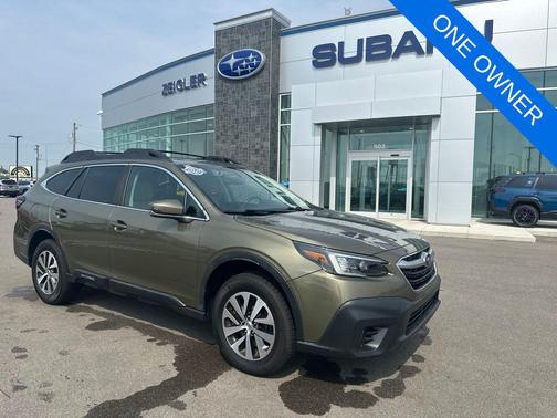 Autumn Green Metallic 2021 Subaru Outback Premium