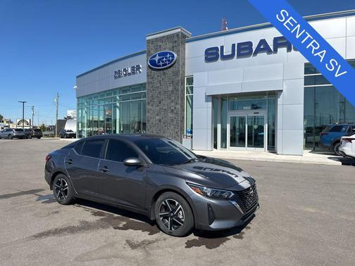 Gun Metallic 2025 Nissan Sentra SV