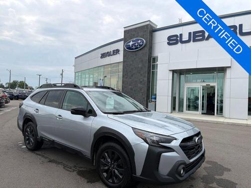 Ice Silver Metallic 2025 Subaru Outback Onyx Edition XT