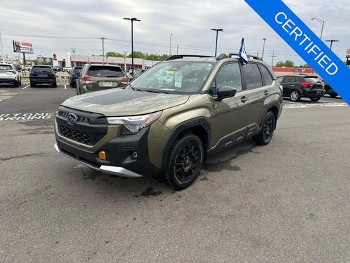 Autumn Green Metallic 2026 Subaru Forester Wilderness