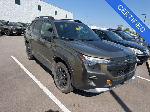 Autumn Green Metallic 2026 Subaru Forester Wilderness