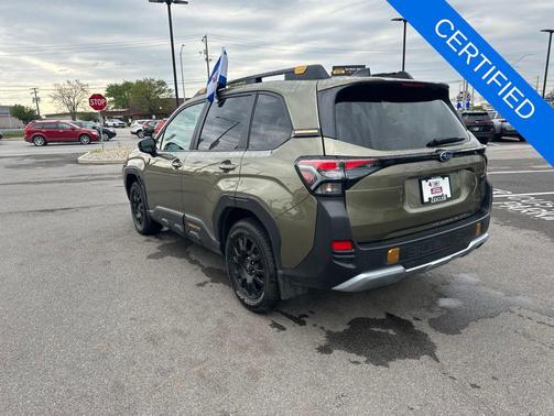 Autumn Green Metallic 2026 Subaru Forester Wilderness