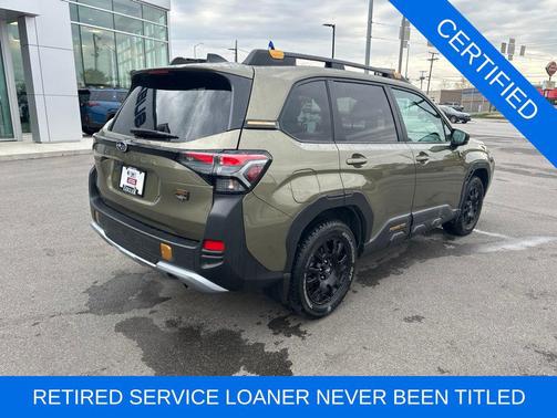 Autumn Green Metallic 2026 Subaru Forester Wilderness