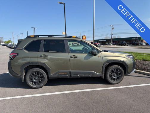 Autumn Green Metallic 2026 Subaru Forester Wilderness