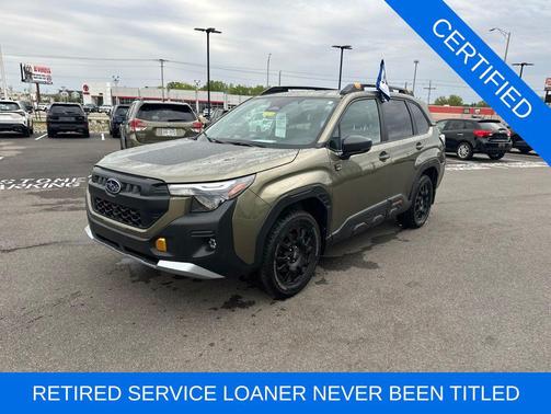 Autumn Green Metallic 2026 Subaru Forester Wilderness