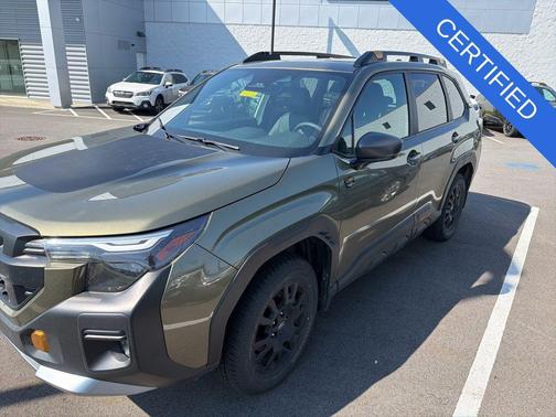 Autumn Green Metallic 2026 Subaru Forester Wilderness