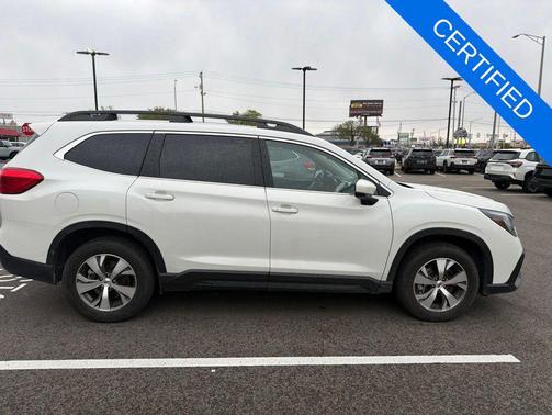 Crystal White Pearl 2025 Subaru Ascent Premium 7-Passenger