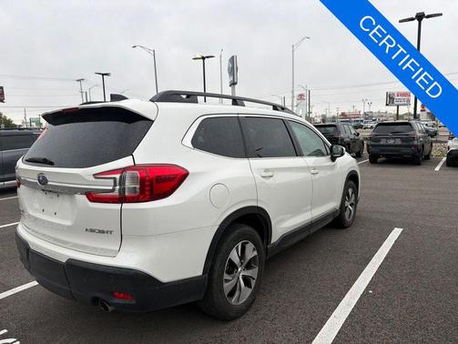 Crystal White Pearl 2025 Subaru Ascent Premium 7-Passenger