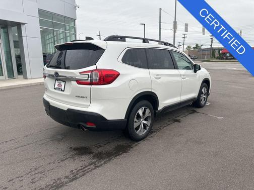 Crystal White Pearl 2025 Subaru Ascent Premium 7-Passenger