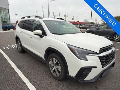 Crystal White Pearl 2025 Subaru Ascent Premium 7-Passenger