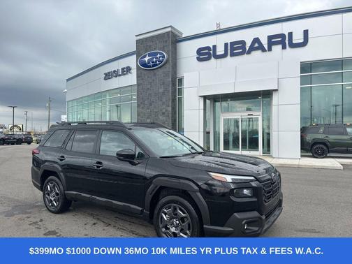 Crystal Black Silica 2026 Subaru Outback Premium