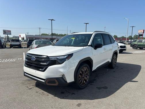 Crystal White Pearl 2026 Subaru Forester Sport
