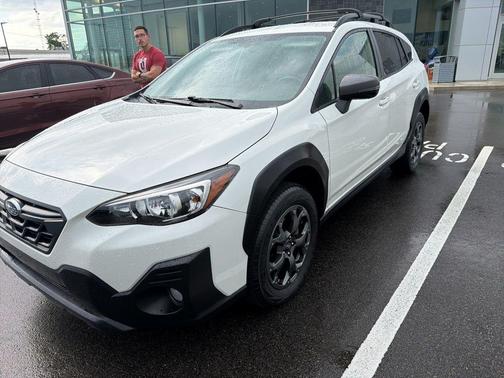 Crystal White Pearl 2023 Subaru Crosstrek Sport